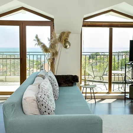 公寓 Panoramic Sea-view I 2-bedroom Flat With Terrace By Flat Manаger 巴尔奇克